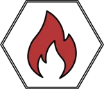 006 Flammes visible