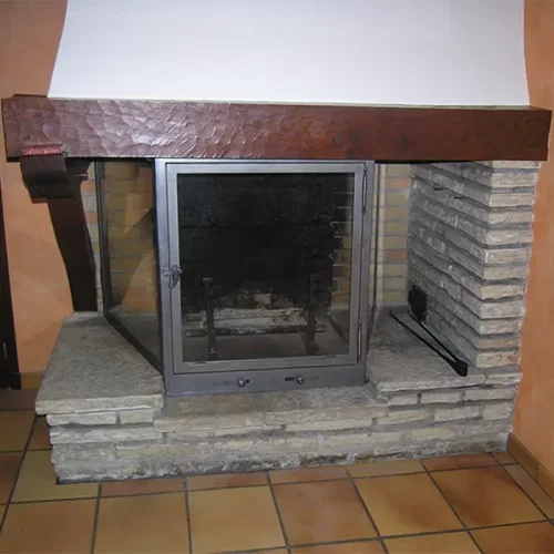 Vitre de cheminée sur mesure pour foyer fermé à Bordeaux
